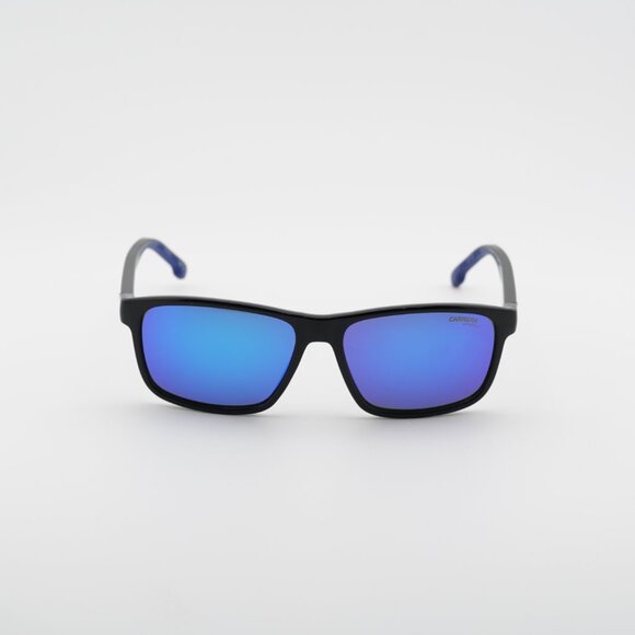 CARRERA 2047T/S 0D51 Z0 Sunglasses Black/Blue Rectangle  display picture 1